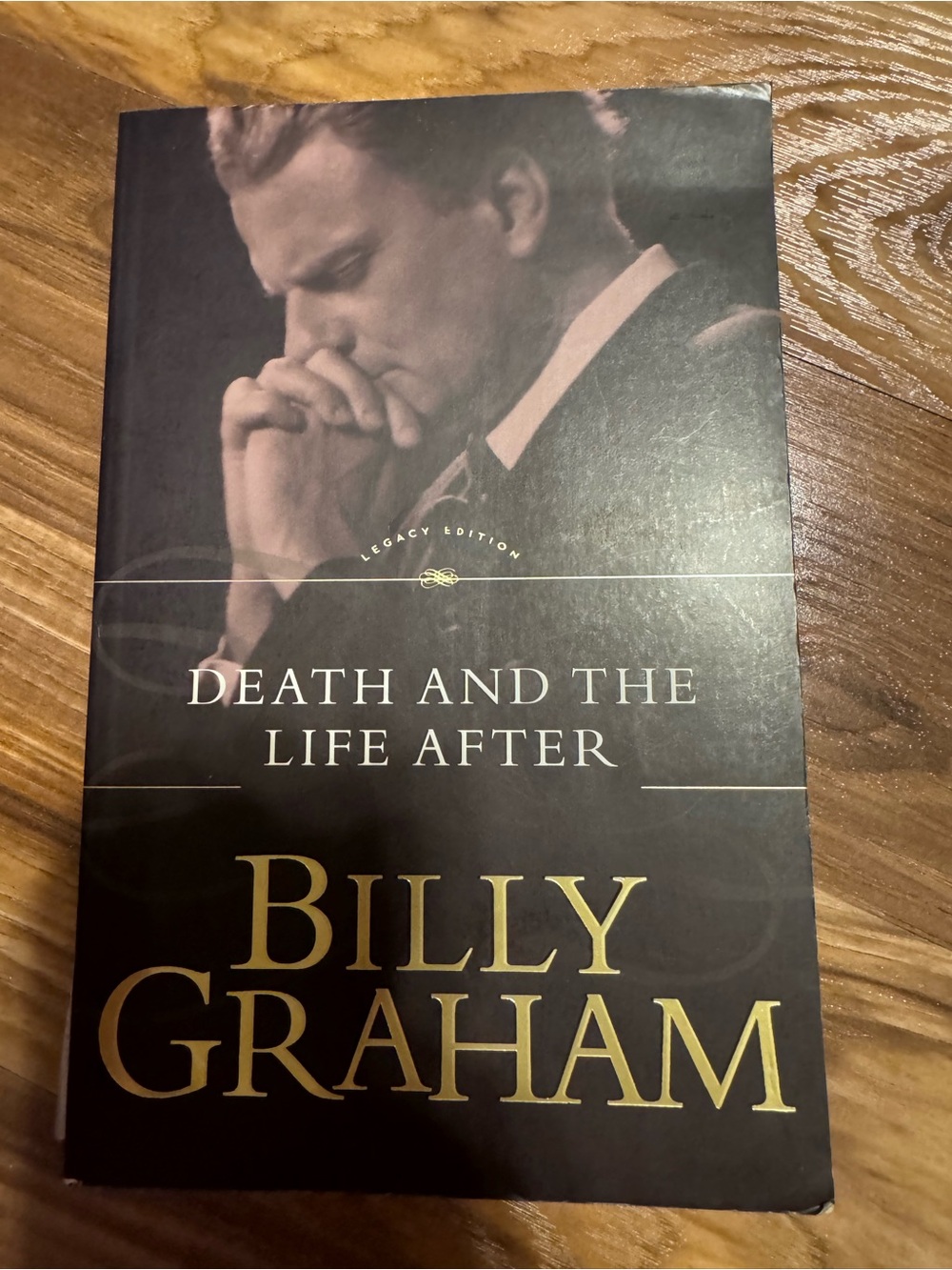 Billy Graham "Death and the Life After" paperback - Black & Gold